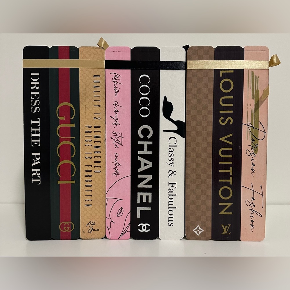💎📚Designer Bookshelf Books Stack 💕Home Decor!